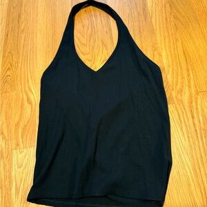 American Eagle Outfitters Black Halter Camisole